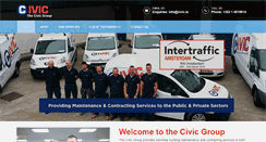 Desktop Screenshot of civic.ie